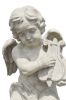 Garden Cherub with Harp