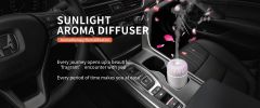 Car Diffuser Humidifier Aromatherapy Essential Oil Diffuser USB Cool Mist Mini Portable Diffuser for Car Home Office Bedroom