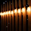 24FT Vintage Warm White Spiral LED String Light for Indoor and Outdoor Use