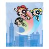 Cartoon Network's Powerpuff Girls Silk Touch Throw Blanket, 50" x 60", Protectors of Townsville