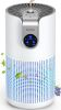 Aromatherapy, MOOKA HEPA Air Purifier for Bedroom Pets Kitchen, Air Filter Cleaner for Smoke Pollen Dust Dander Odor, 15dB, M03, White