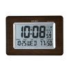 Seiko Everything Digital R WAVE Clock - Brown, QHR020BLH