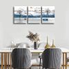 Nature Canvas Pictures Prints Painting Framed Artwork Modern Wall Decor Bedroom Bathroom Office Home Decoration,12"x16",3 Pieces