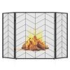 52 x 31 Inch Fireplace Screen
