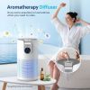 Aromatherapy, MOOKA HEPA Air Purifier for Bedroom Pets Kitchen, Air Filter Cleaner for Smoke Pollen Dust Dander Odor, 15dB, M03, White